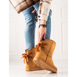 TRENDI Mukluki S Mašlí žluť 2