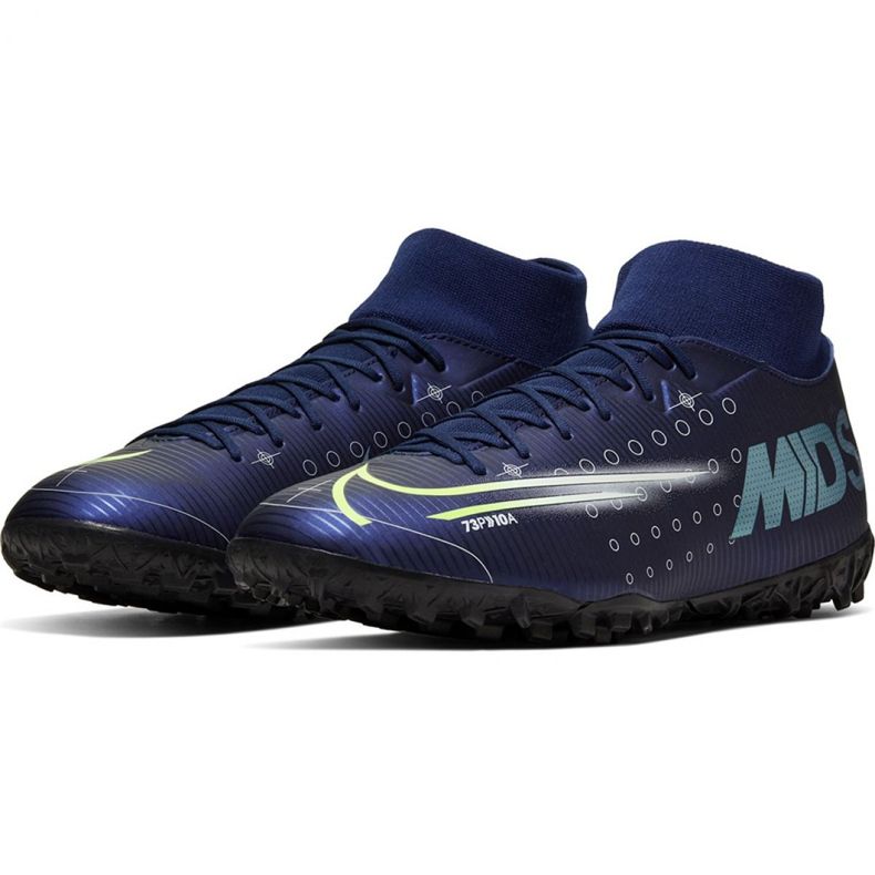 Kopačky Nike Mercurial Superfly 7 Academy Mds Tf M BQ5435 401 námořnická modř 3