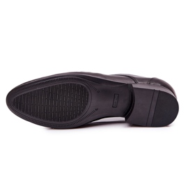 Bednarek Polish Shoes Kožené boty Bednarek 694 Black černý 1