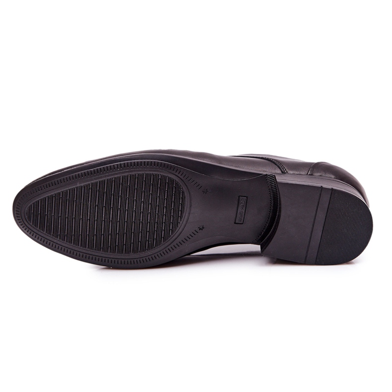 Bednarek Polish Shoes Kožené boty Bednarek 694 Black černý 1