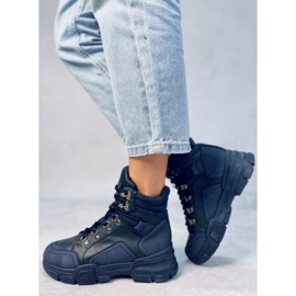 Vysoké tenisky Brita DK.BLUE modrý 2