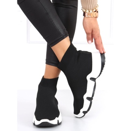 Nova Black ponožky vysoké ponožky černý 1