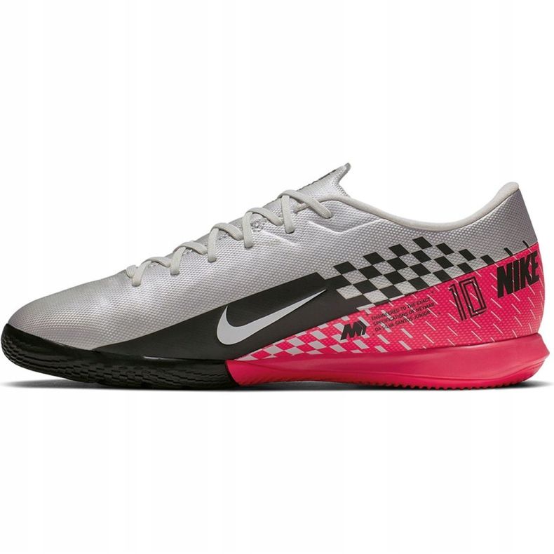 Sálová obuv Nike Mercurial Vapor 13 Academy Neymar Ic M AT7994-006 stříbro 2