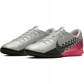 Sálová obuv Nike Mercurial Vapor 13 Academy Neymar Ic M AT7994-006 stříbro 3