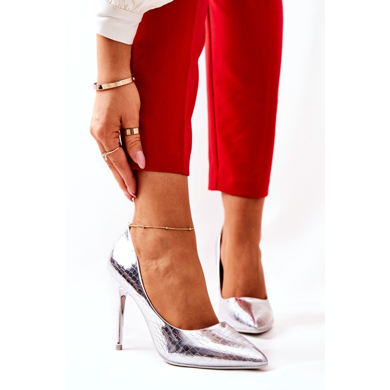 Stříbrné špendlíky s hadím vzorem Tissoria stříbrný 1