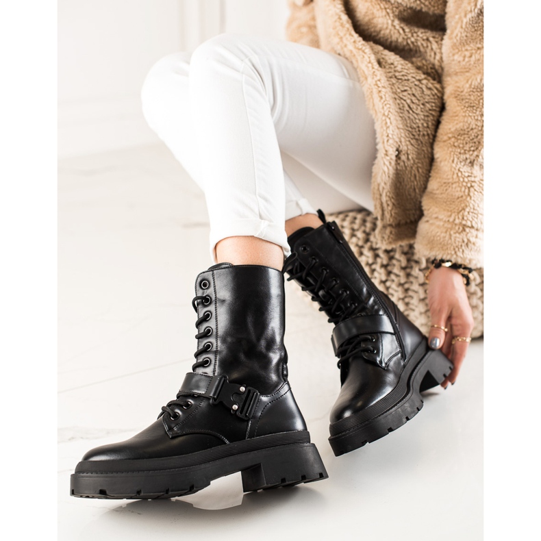 Seastar Černí dělníci se sponou černý 1