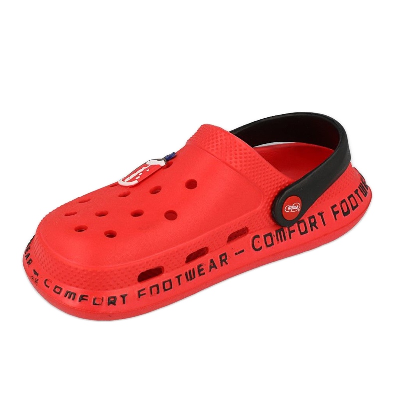 Dětské pěnové pantofle Befado - červené 159Y102 4