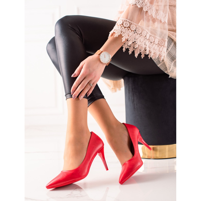 TRENDI Červené podpatky 1