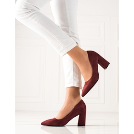 Bestelle Czamszowe čerpadla Na Sloupu červený vícebarevný 1