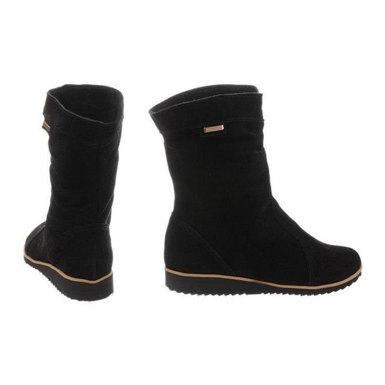 Olivier Kožené boty Emi Black černý 5