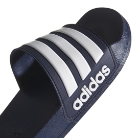 Pantofle Adidas Adilette Shower AQ1703 bílý námořnická modrá 2