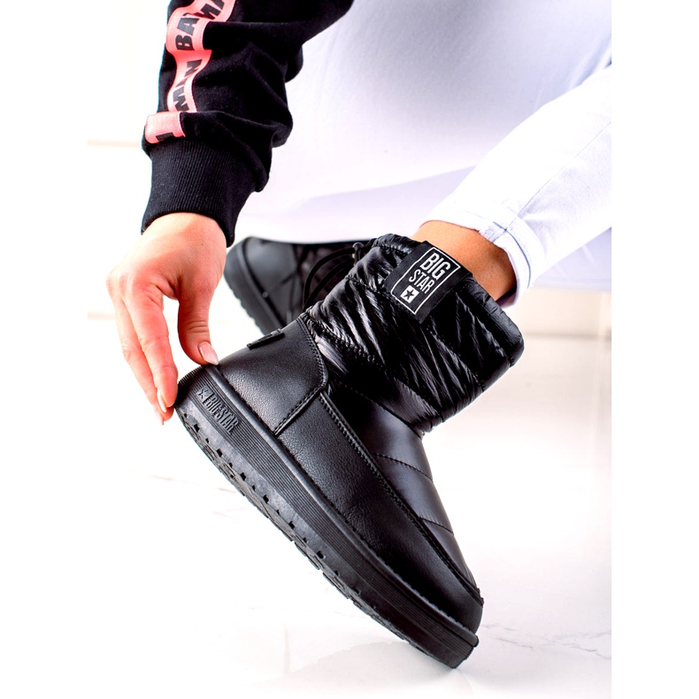 Dámské sněhové boty Big Star II274120 Black černý 1
