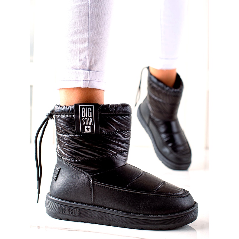 Dámské sněhové boty Big Star II274120 Black černý 2