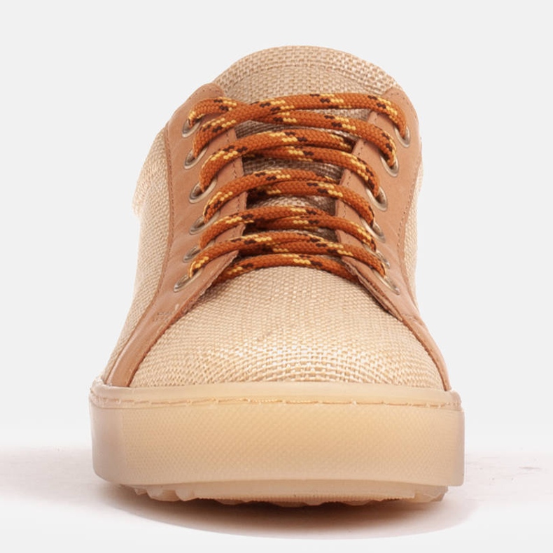 Marco Shoes Sportovní textilní boty béžový 1