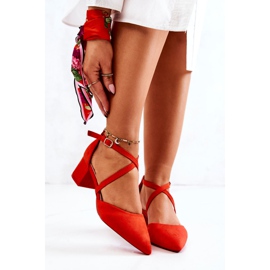 WS1 Lodičky Na Baru S Spitz Orange Jodie červené oranžový 1 WS1 Lodičky Na Baru S Spitz Orange Jodie červené oranžový 1