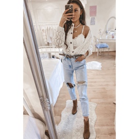 Hnědé kotníkové boty na sloupku Zahara hnědý 2