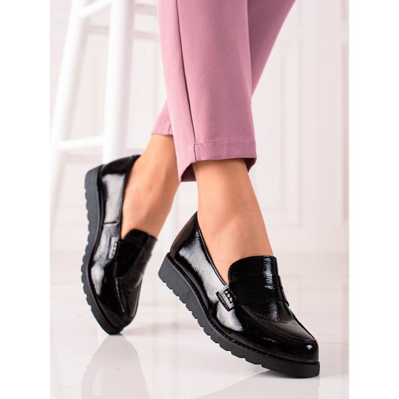 La.Fi Klasické černé boty černá 1