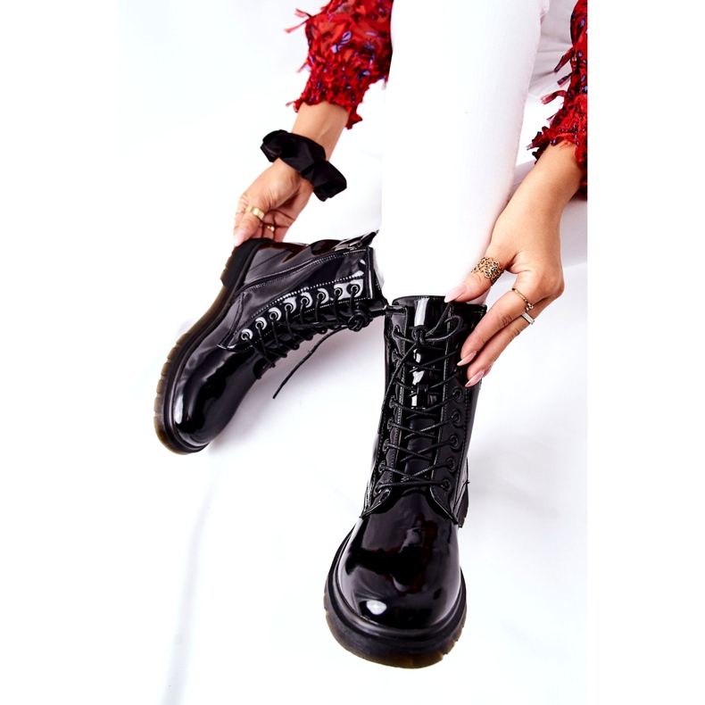 Dámské boty Cross Jeans černé GG2R4023 černá 2 Dámské boty Cross Jeans černé GG2R4023 černá 2