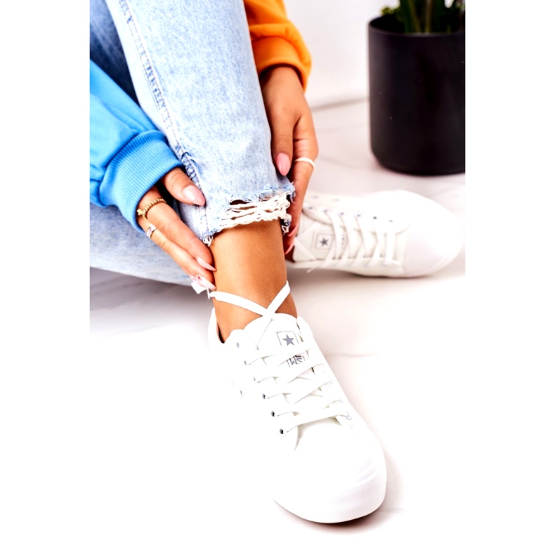 News Dámské tenisky bílé 21SP02-1200 bílý 1