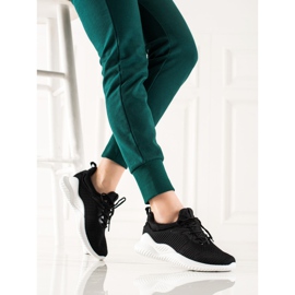 TRENDI Sportovní obuv Tenisky černá 1 TRENDI Sportovní obuv Tenisky černá 1