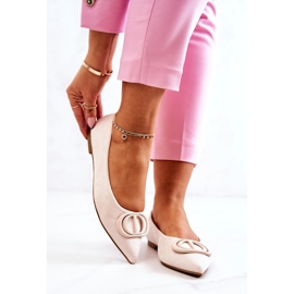 PS1 Semišové Baleríny V Spitz Světle Béžové Neriso béžový 2 PS1 Semišové Baleríny V Spitz Světle Béžové Neriso béžový 2