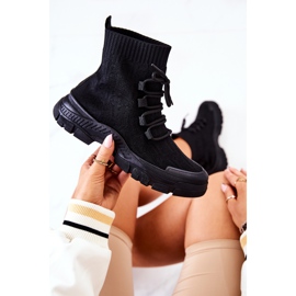 FM1 Černé sportovní ponožky Kimberly černá 1