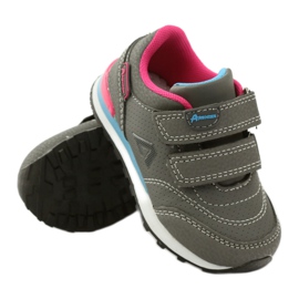 American Club Sportovní stélka ADI kožená American D1 sz modrý růžový šedá 3