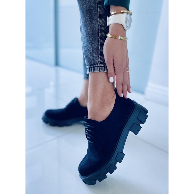 Boty na silné podrážce Apoll Black černý 1