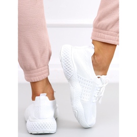 Ponožkové sportovní boty Yetto White bílý 2