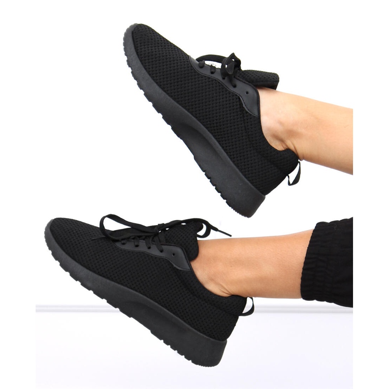 Ponožky Zatto Allblack černý 1