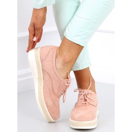Dámské boty espadrilky Apia Pink růžový 2 Dámské boty espadrilky Apia Pink růžový 2
