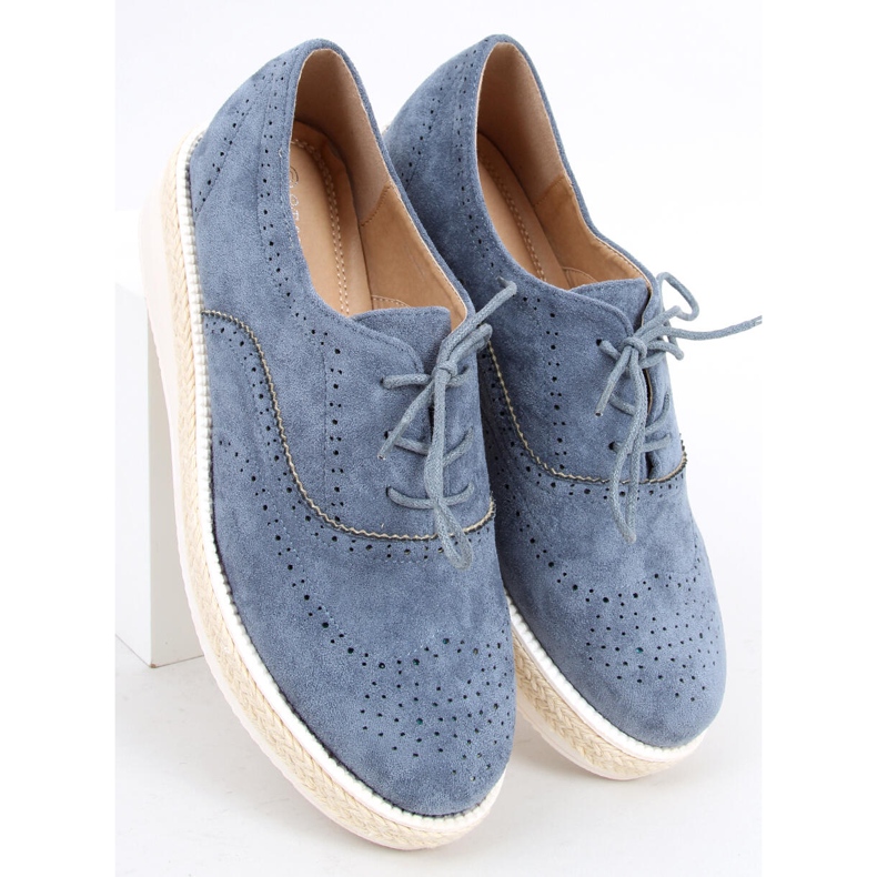 Dámské espadrilky Apia Blue modrý 1