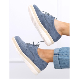 Dámské espadrilky Apia Blue modrý 3