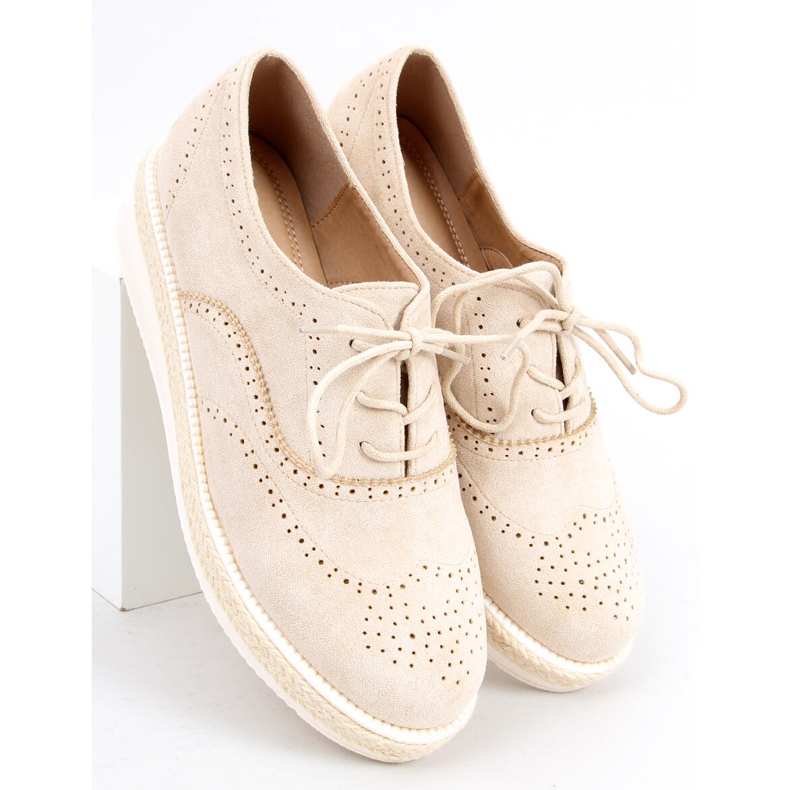 Dámské boty espadrilky Apia Beige béžový 1 Dámské boty espadrilky Apia Beige béžový 1