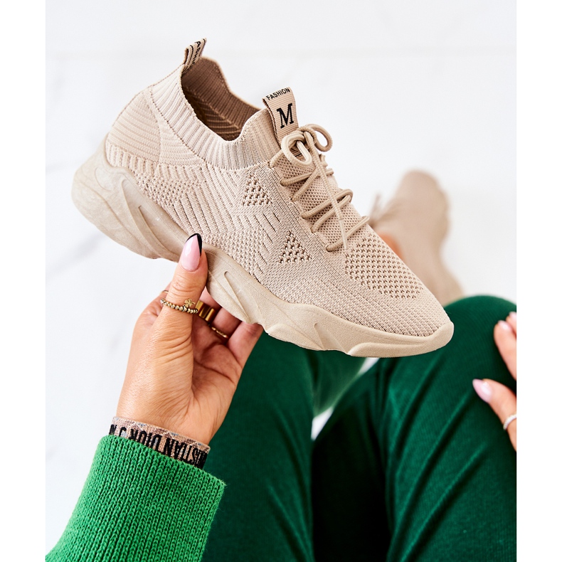 PS1 Sportovní obuv Tenisky Tkanina Tmavě béžová Nolene béžový 1