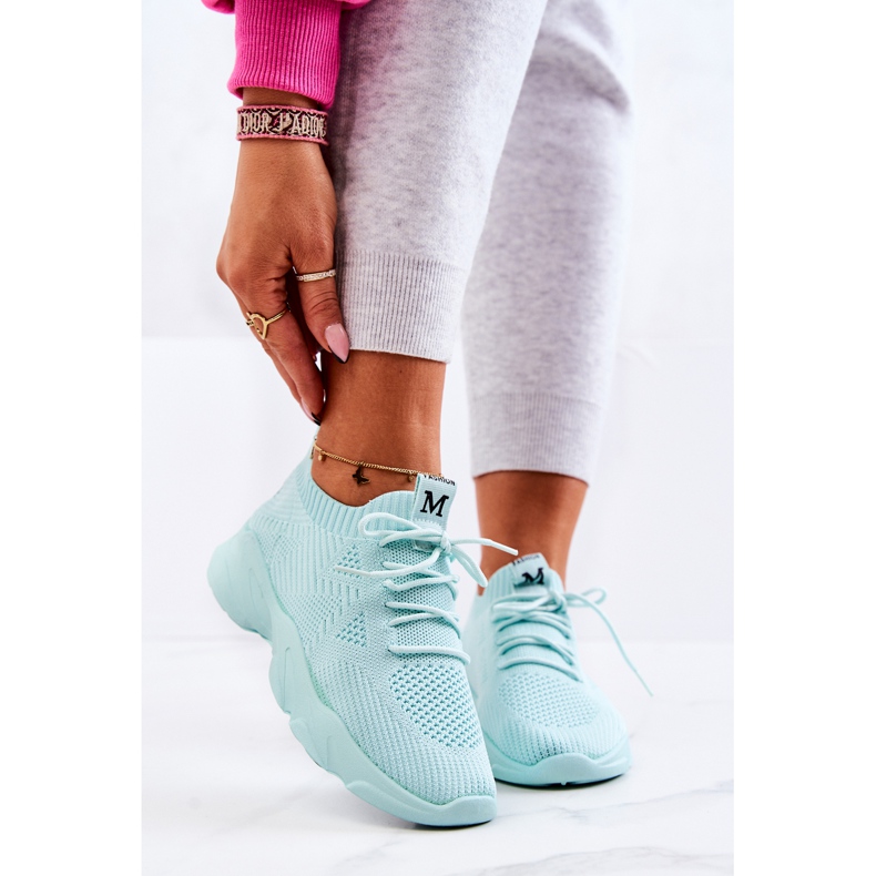 PS1 Sportovní obuv Tenisky Fabric Mint Nolene zelený 2
