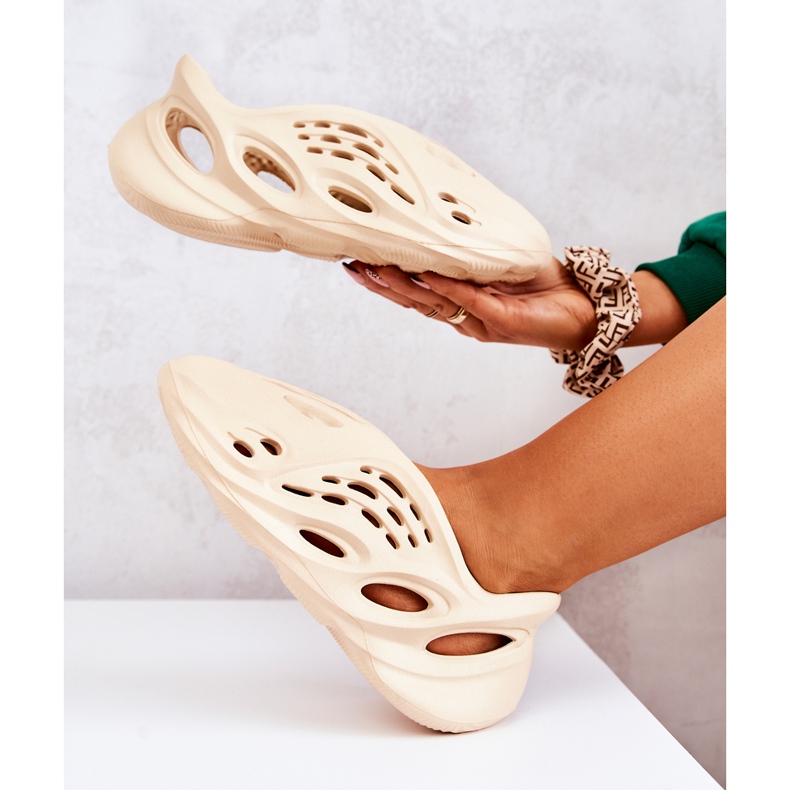 PS1 Lehké Sportovní pěnové Boty Béžové Na Vlně béžový 2 PS1 Lehké Sportovní pěnové Boty Béžové Na Vlně béžový 2