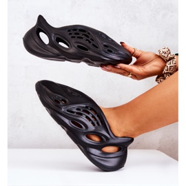 PS1 Lehké sportovní pěnové boty černé na vlně černá 2 PS1 Lehké sportovní pěnové boty černé na vlně černá 2