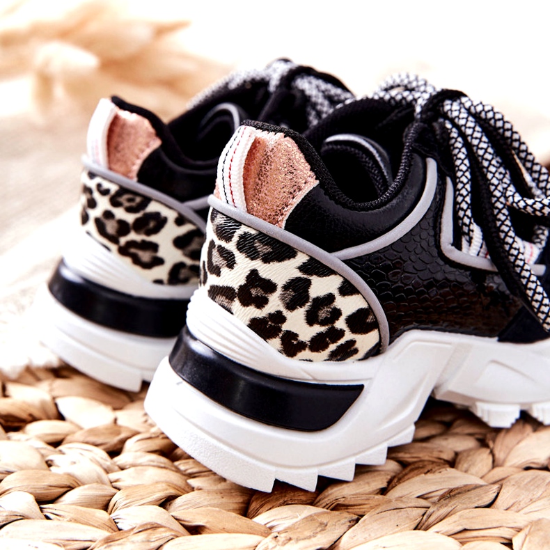 FR1 Dětské sportovní boty Tenisky Black Rommie černá vícebarevný 1