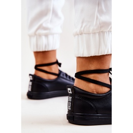 Kožené tenisky Big Star JJ274312 Black černá 1