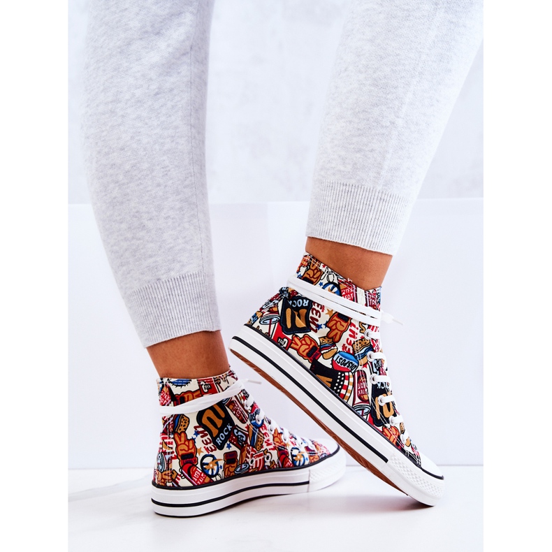 FS2 Přihlášené vysoké tenisky Multicolor Nollie vícebarevný 1