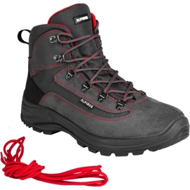 Trekové boty Alpinus Brahmatal High Active GR43321 červený šedá 2