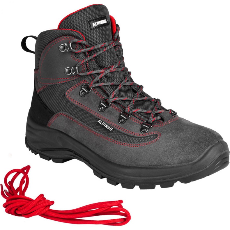 Trekové boty Alpinus Brahmatal High Active GR43321 červený šedá 2