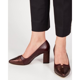 Marco Shoes Dámské lodičky Marco 1411P červený vícebarevný 1