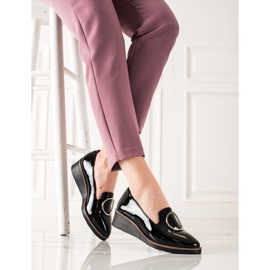 W. Potocki Lakované boty Potocki černá 1