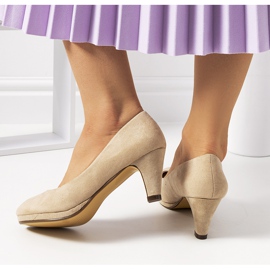 Dámské lodičky Alves béžové barvy béžový 2