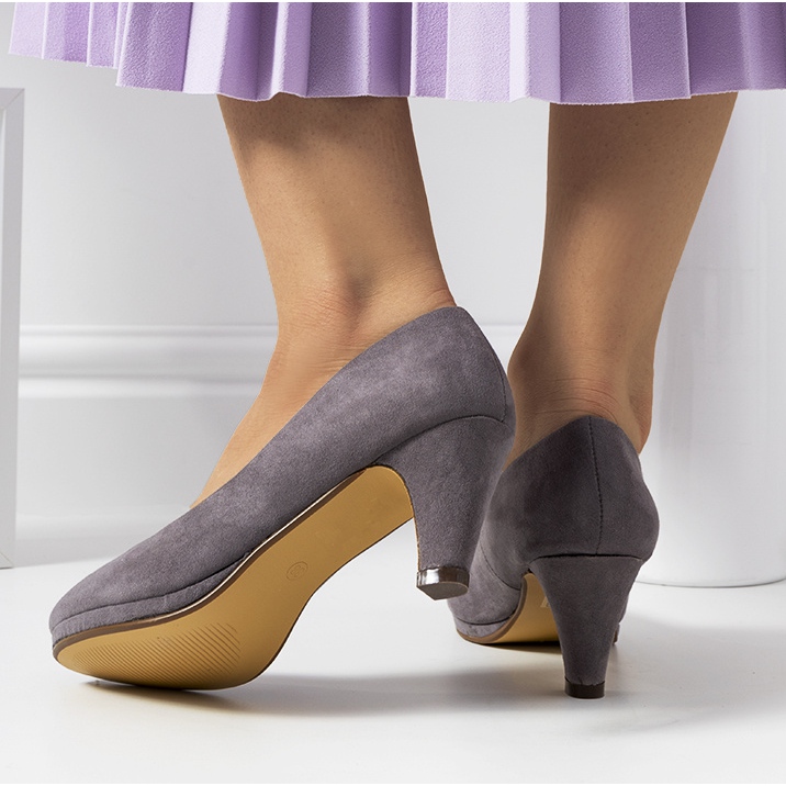 Dámské lodičky Graphite Alves šedá 1