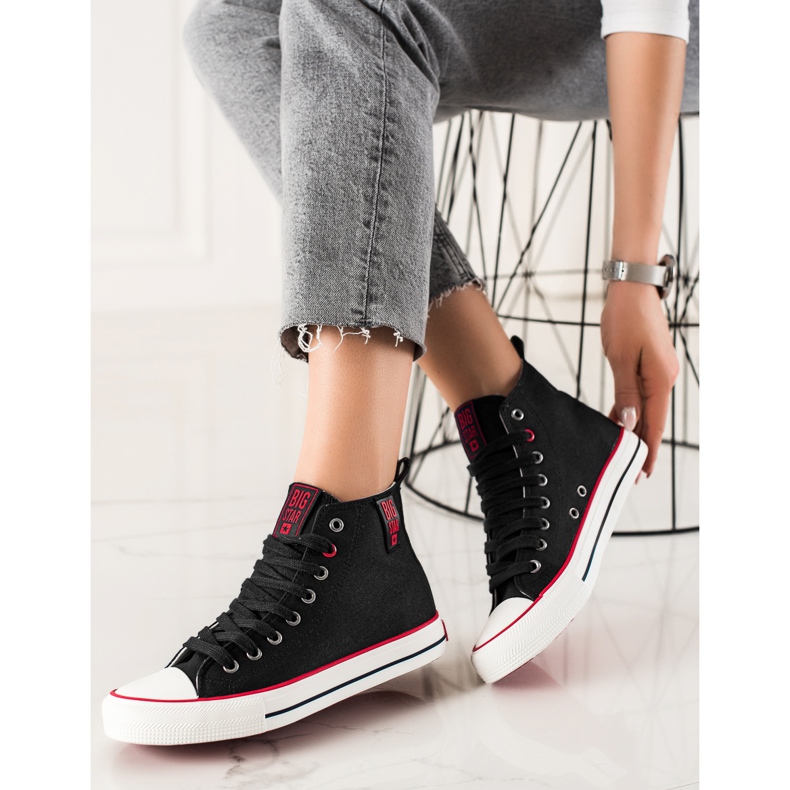 Vysoké tenisky Big Star JJ274126 černá 1