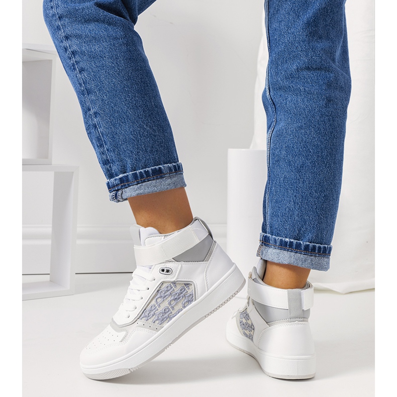 PA1 Dámské bílé tenisky Kansas bílý 1