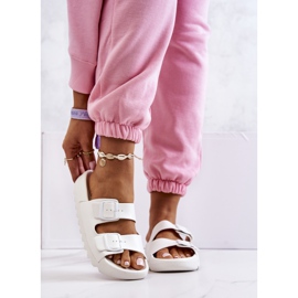 PS1 Gumové Pantofle Na Westie Bílé Platformě bílý 1